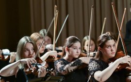 Зимняя сессия Сибирского юношеского оркестра