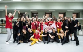 Мастер-класс от Валерия Терёшкина для юных танцоров из Дудинки