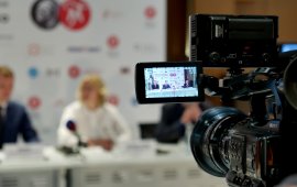 В Красноярской филармонии состоялась пресс-конференция, посвящённая 100-летию Михаила Годенко