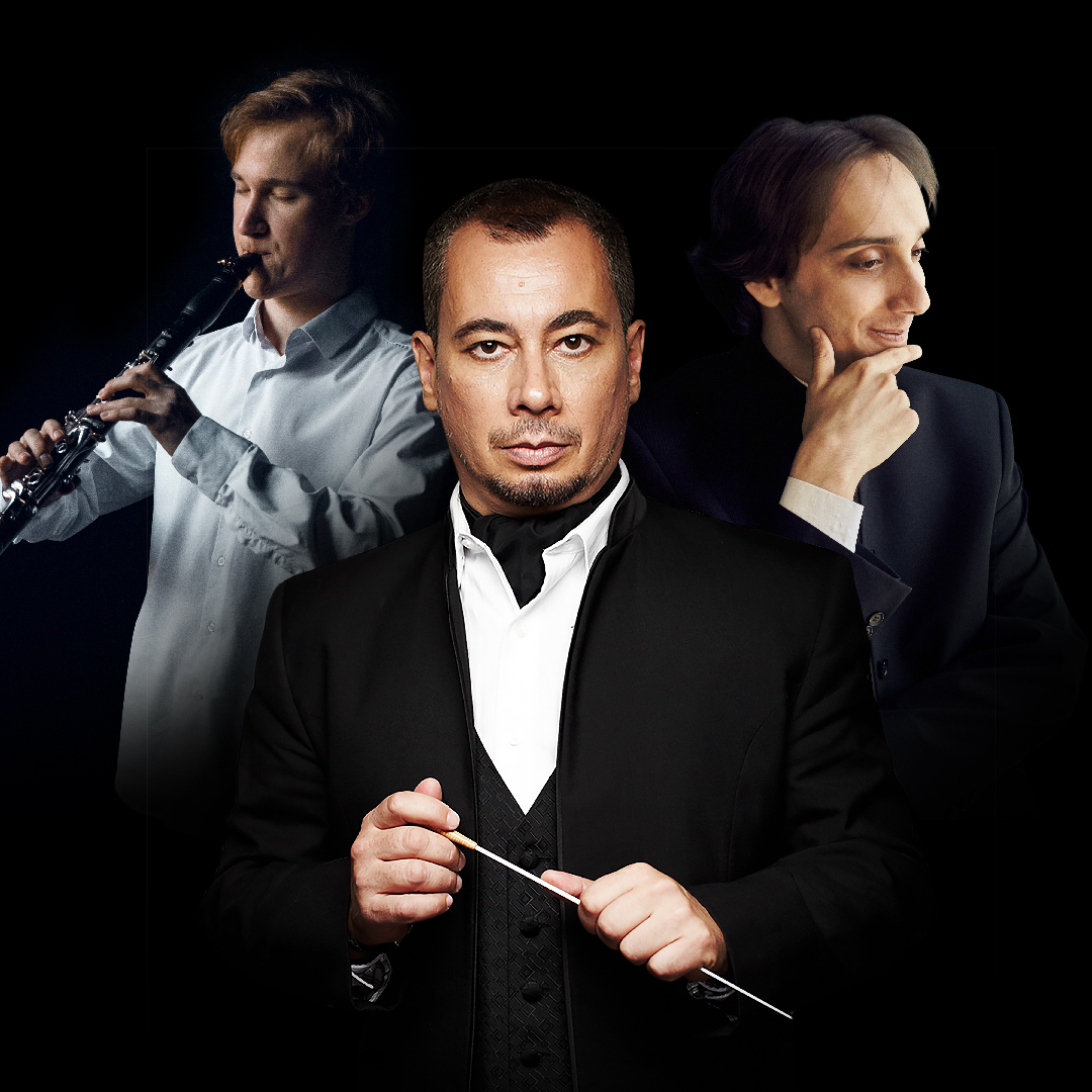 "Музыкальная сборная России". Красноярский академический симфонический оркестр. Солисты Санкт-Петербургского Дома музыки.