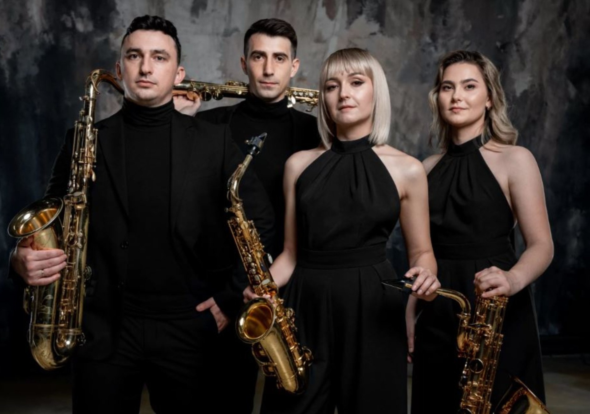 "Новый год в готическом соборе". Красноярский квартет саксофонистов "Sax time".