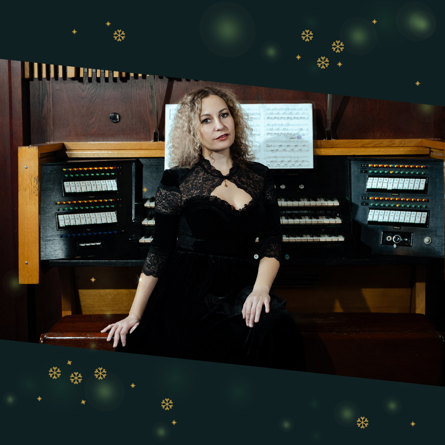 "Новый год в готическом соборе". Екатерина Русакова-Данилова (орган, г. Новосибирск)