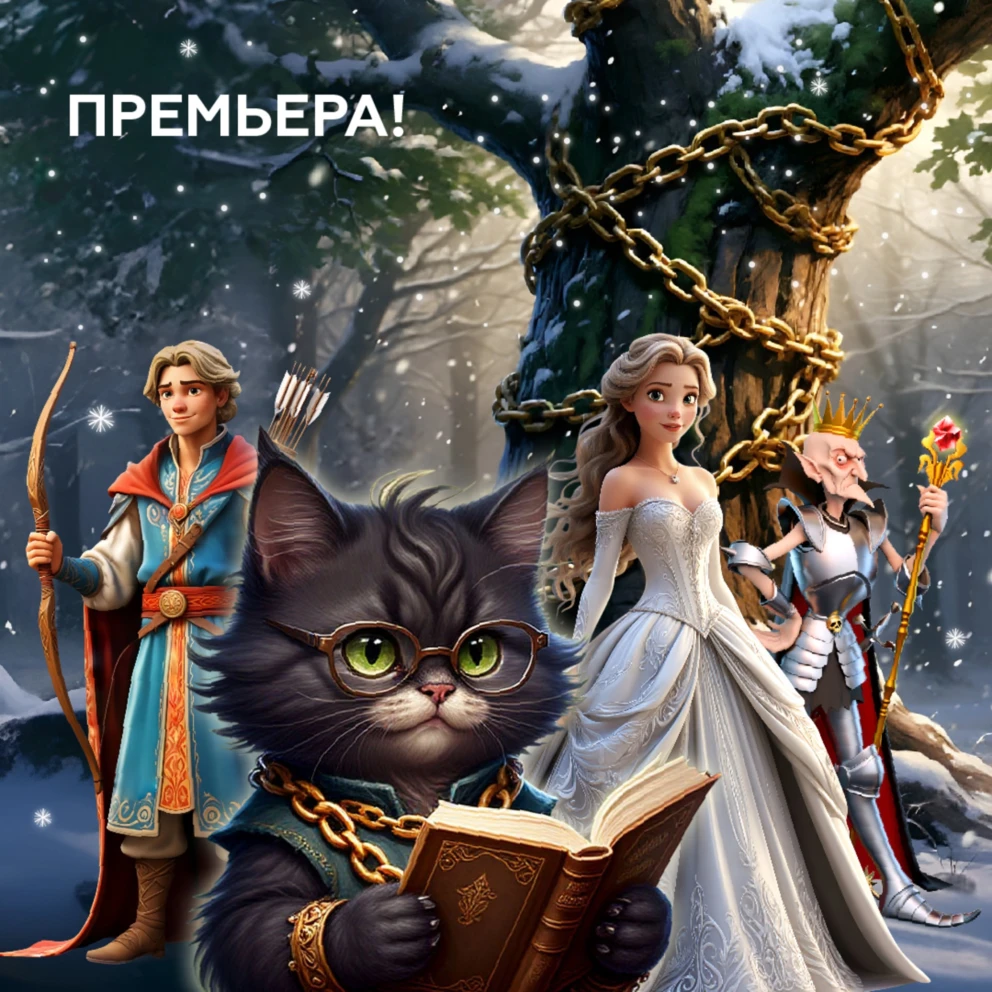 ПРЕМЬЕРА! Новогоднее интерактивное шоу "Однажды в Лукоморье"