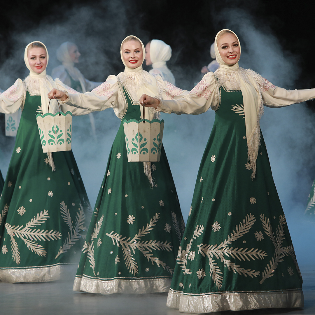 "ПЕРЕЗВОНЫ" Красноярский государственный академический ансамбль танца Сибири им. М.С. Годенко