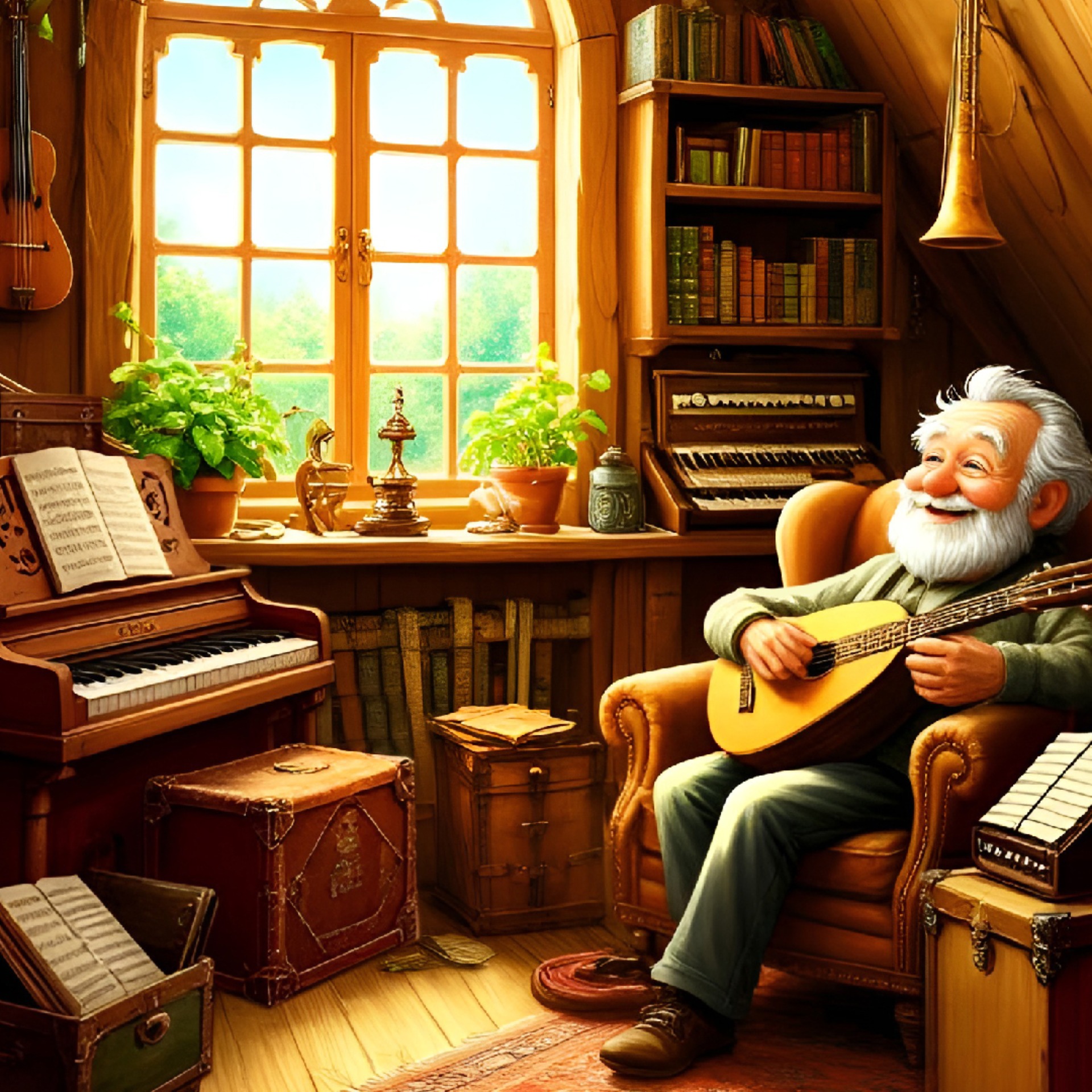 Тайны волшебного чердака. Ансамбль "Вольница"