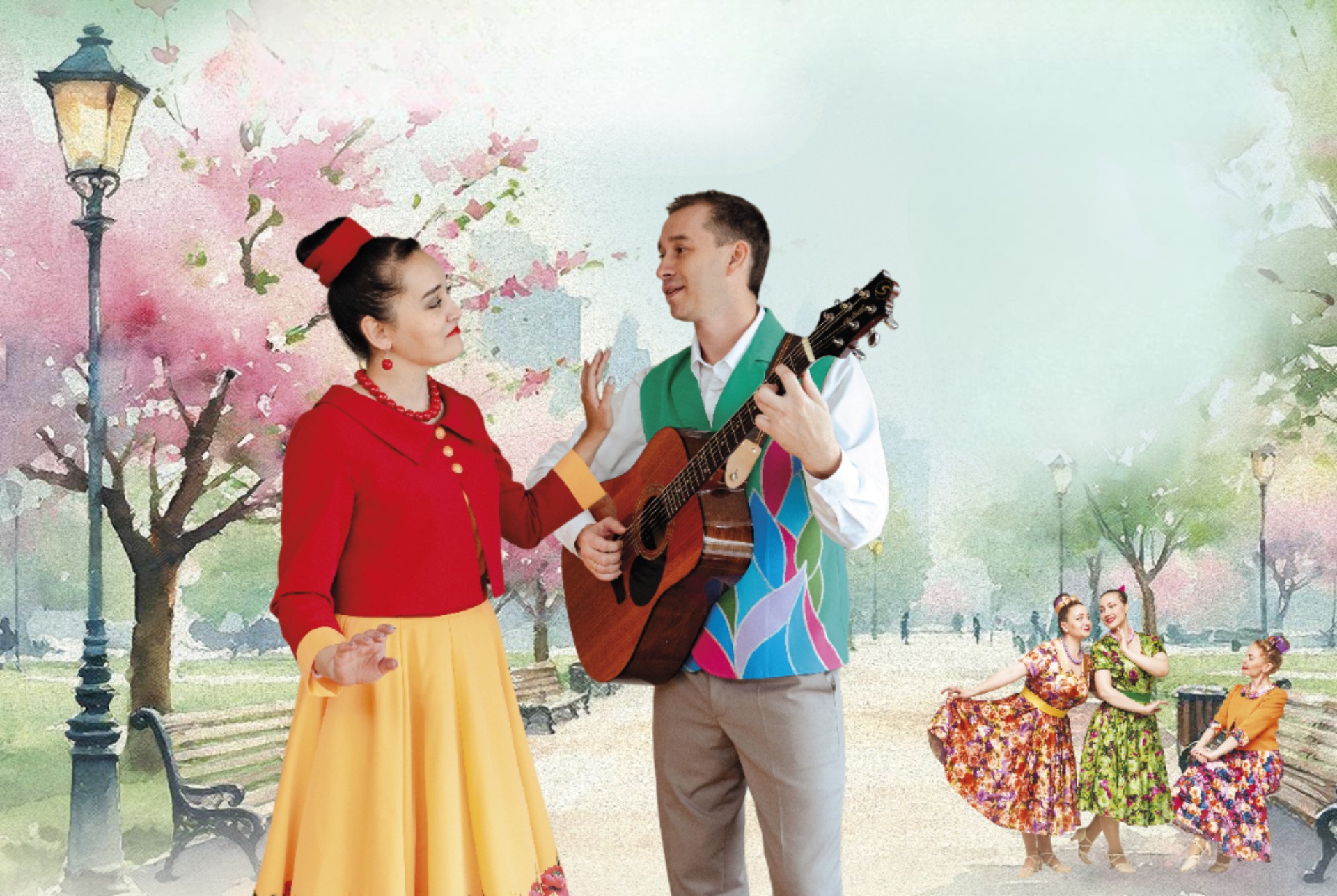 Весны прекрасной вдохновение. Красноярский государственный ансамбль песни "КрасА"