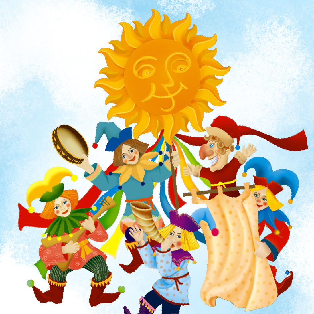 Веселимся мы, играем и нисколько не скучаем! Ансамбль "Вольница"