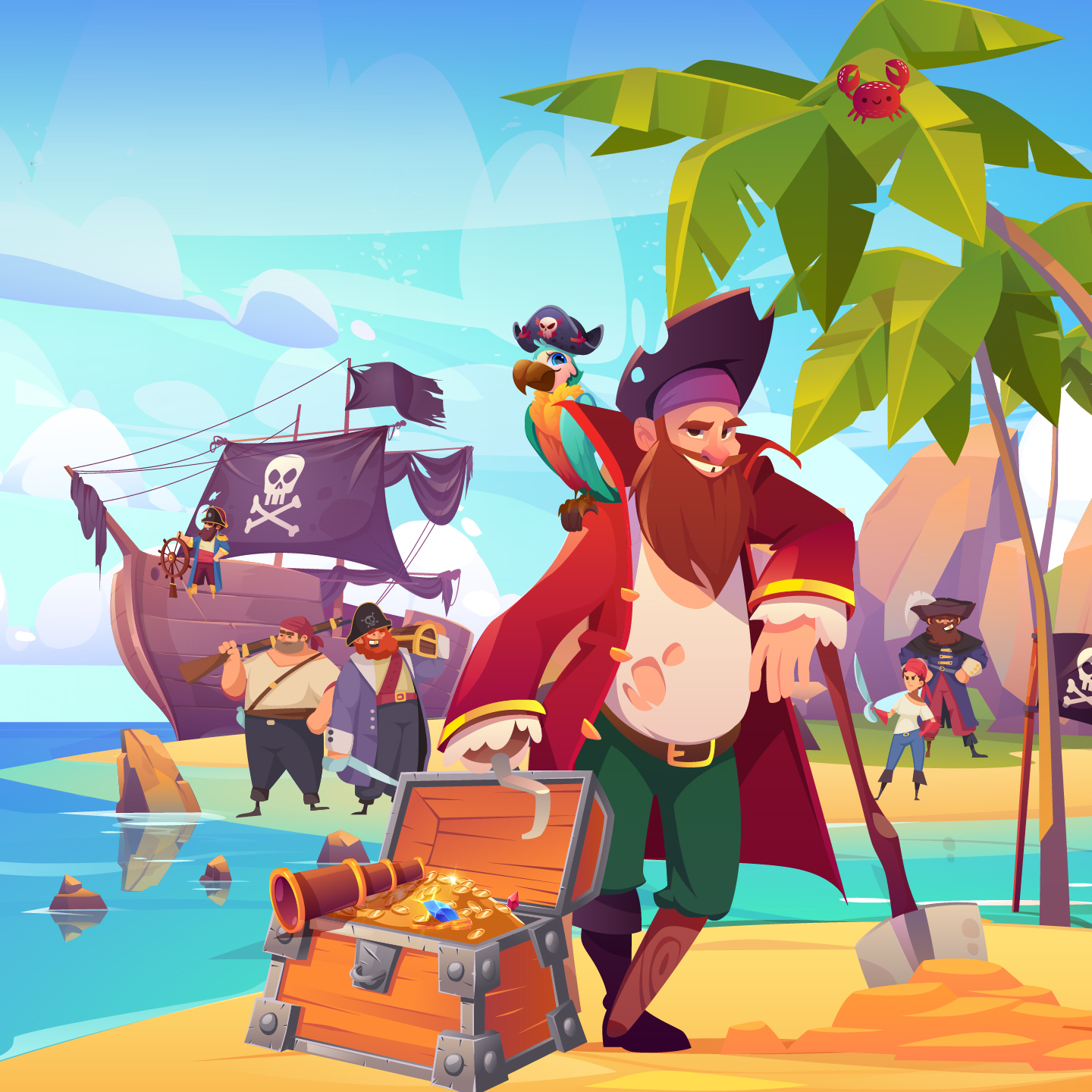 ПРЕМЬЕРА! Свистать всех наверх! Музыкально-игровая программа для детей. Группа "77"