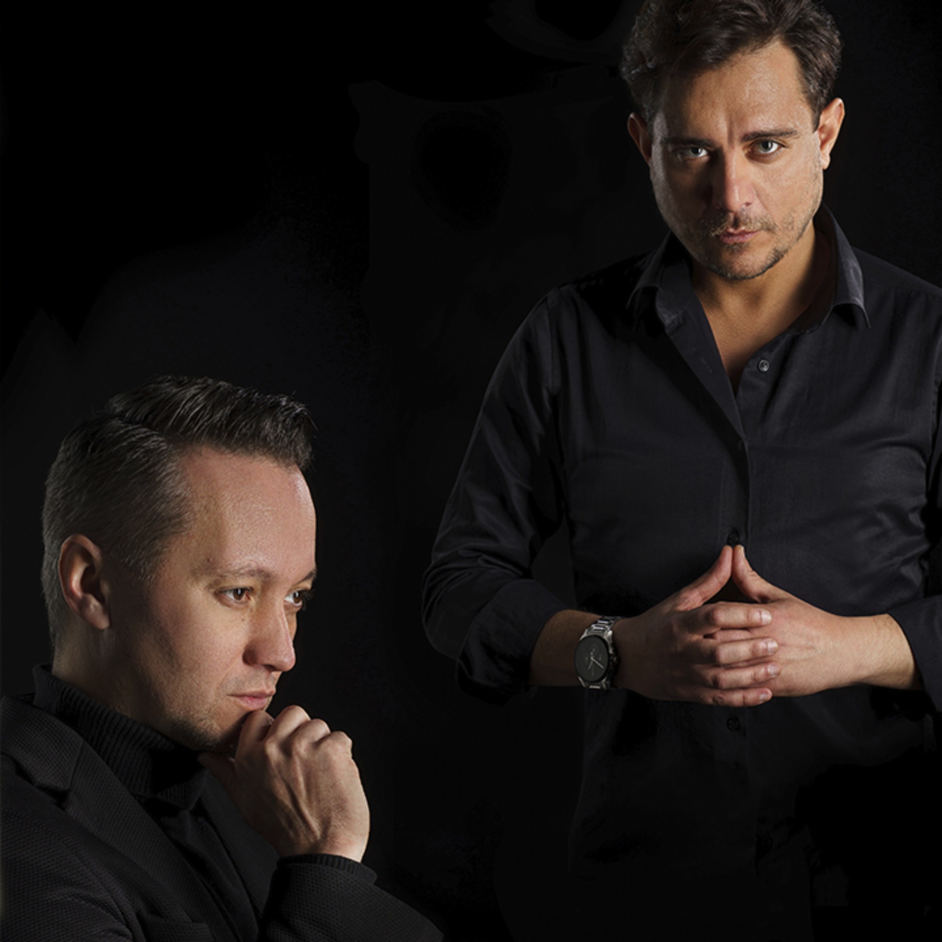 Для милых дам. Леонид Жуковский (скрипка), Василий Кобзарев (аккордеон)