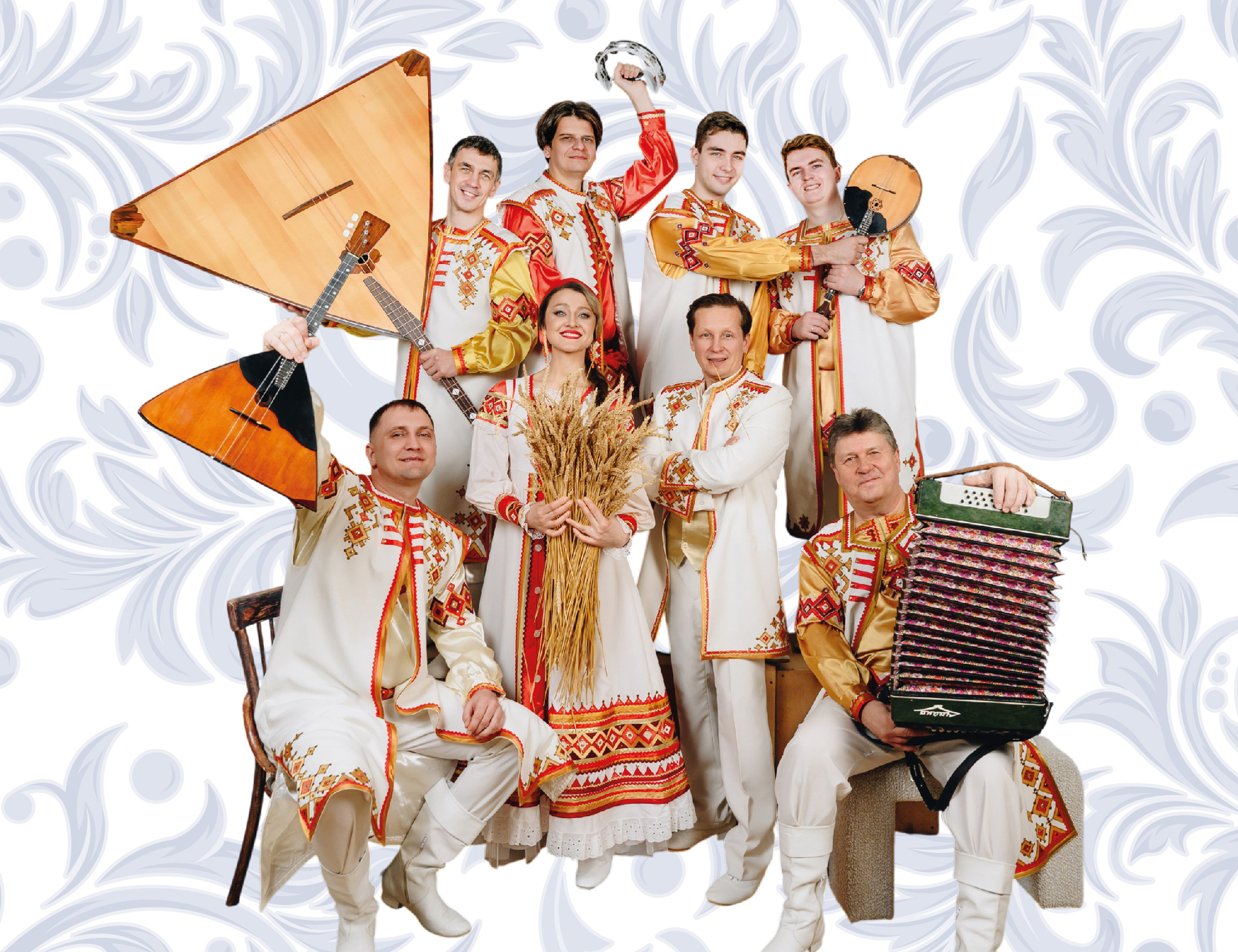 Юбилейный концерт ансамбля "Вольница". 35 лет на одном дыхании.