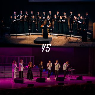 Музыкальная битва. Лунный свет и Красноярский камерный хор