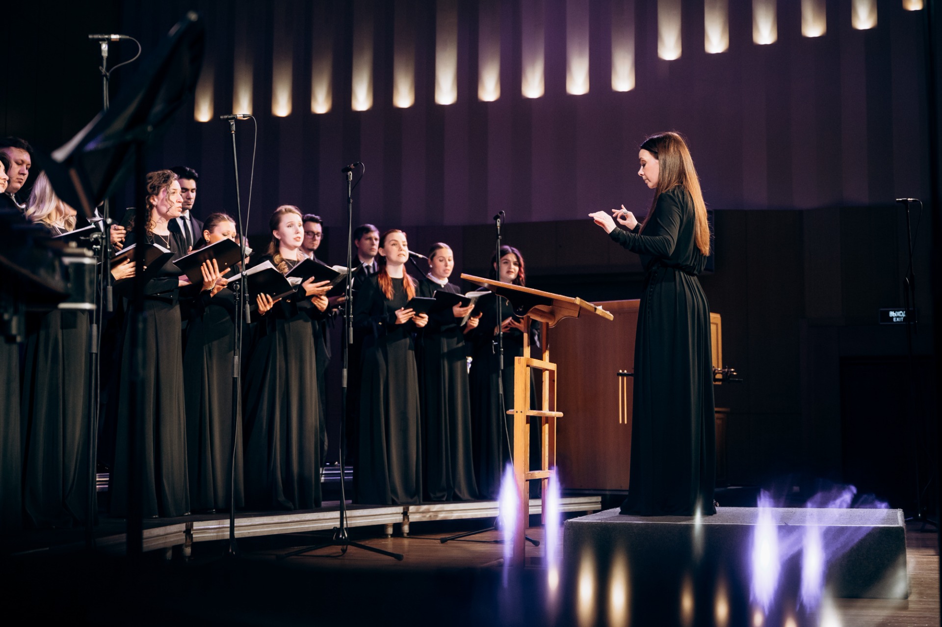 Музыкальная битва. Лунный свет и Красноярский камерный хор