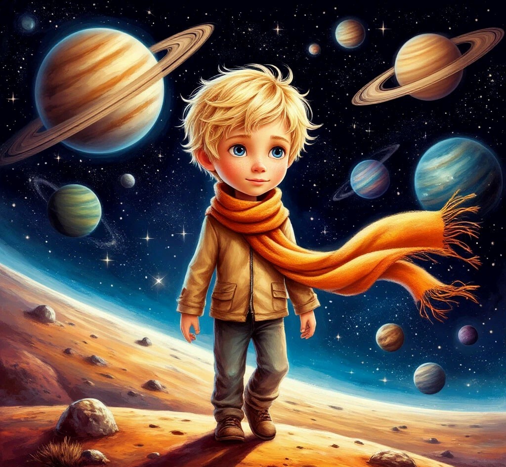 Маленький принц. Путешествие по планетам. Мария Блажевич (орган, Томск), Дмитрий Васянович (художественное слово)