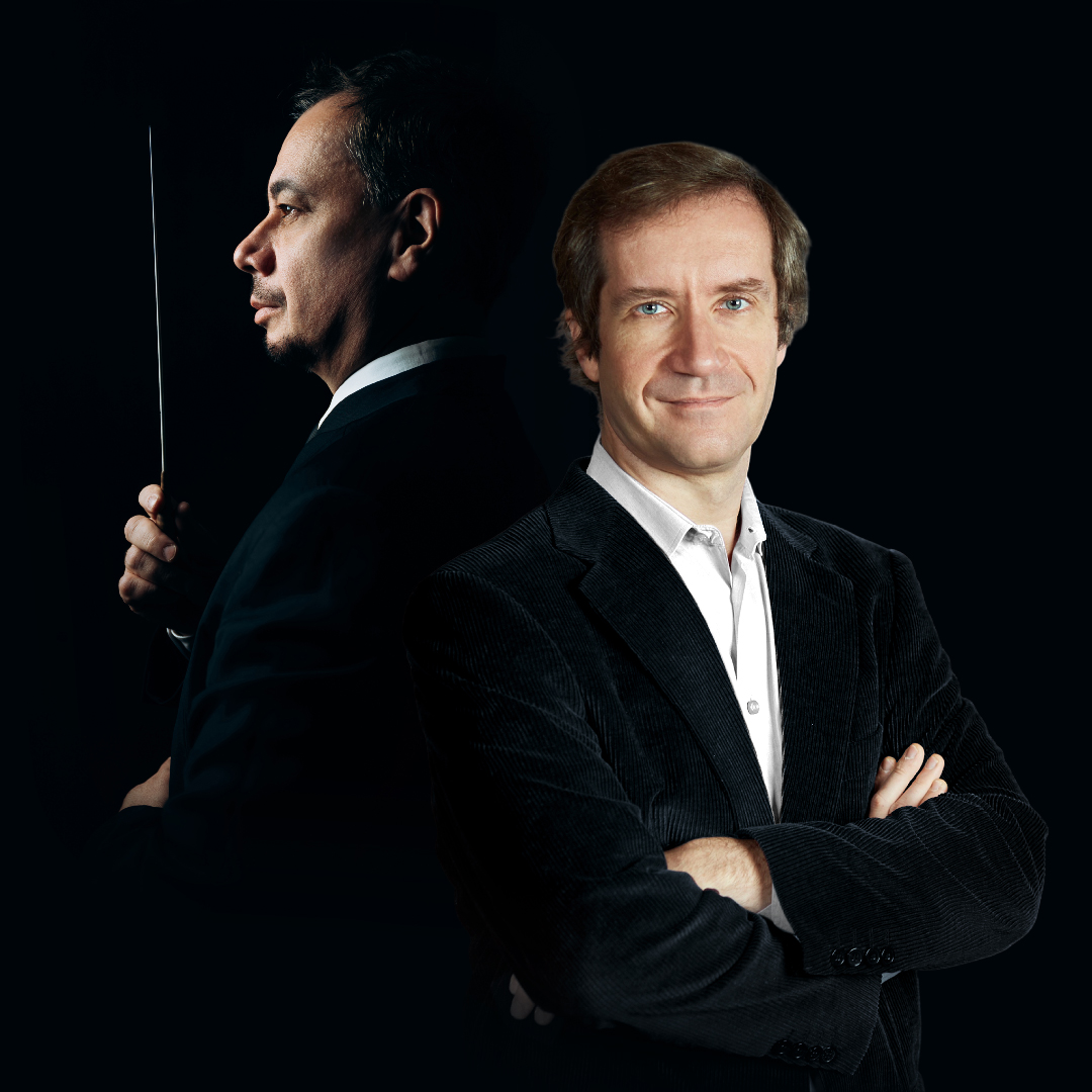 Красноярский академический симфонический оркестр, Николай Луганский (фортепиано), дирижер Владимир Ланде