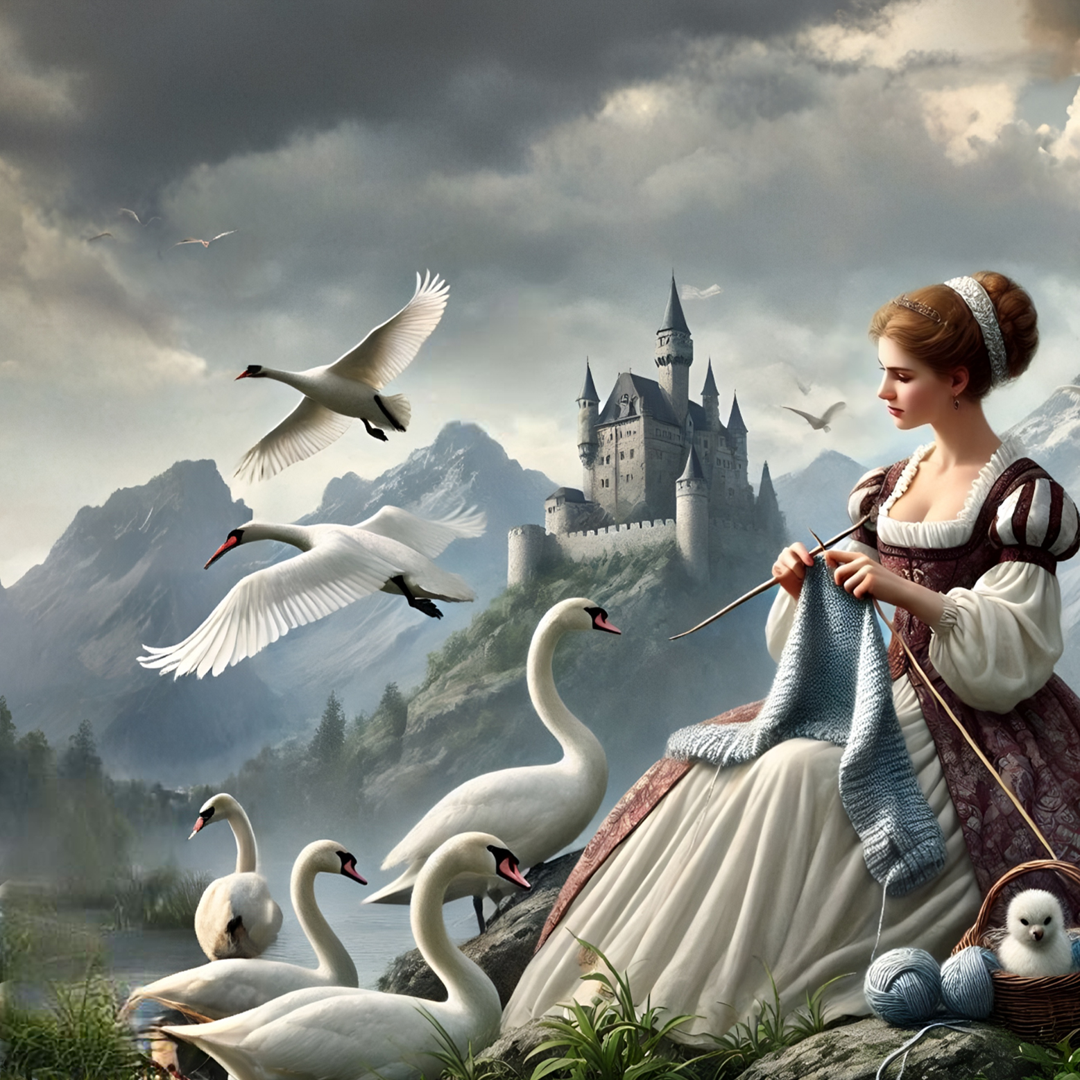 "Дикие лебеди" Екатерина Русакова-Данилова (орган, Новосибирск), Дмитрий Васянович (художественное слово)