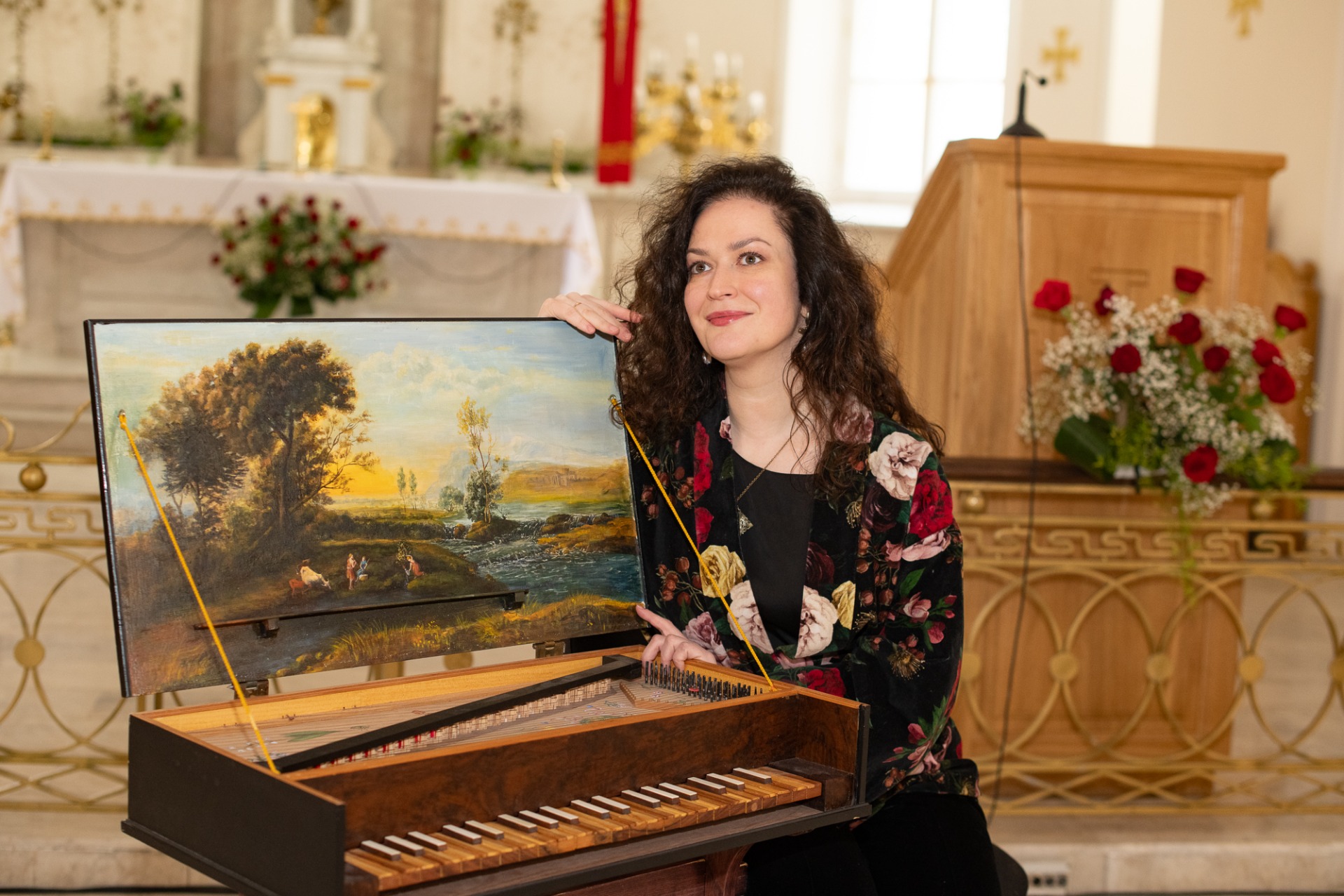 В ожидании Рождества. Маргарита Еськина (орган и клавесин-оттавино, Санкт-Петербург)