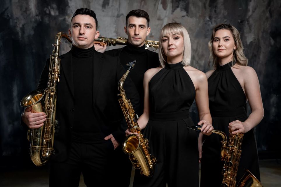 "Новый год в готическом соборе". Красноярский квартет саксофонистов "Sax time".
